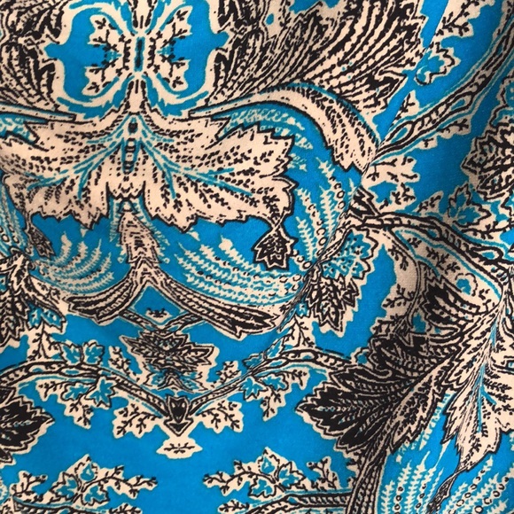 Calvin Klein Draped Neck Sleeveless Blouse - Picture 3 of 5